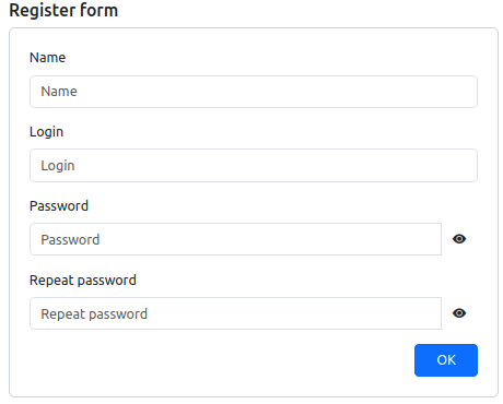 Registration Form